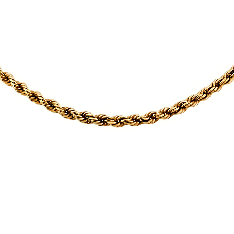 9ct gold 6.2g 21 inch rope Chain